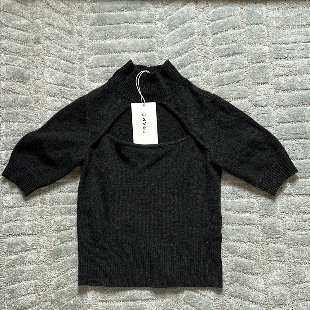 FRAME sustainable cashmere sweater top